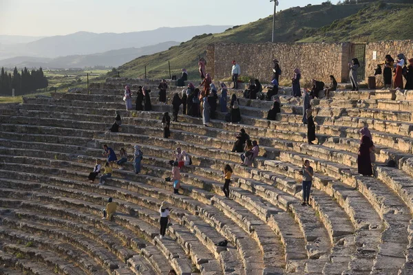 Έφεσο Τουρκία Απρίλιος 2019 Ερείπια Της Αρχαίας Παλιάς Πόλης Της — Φωτογραφία Αρχείου