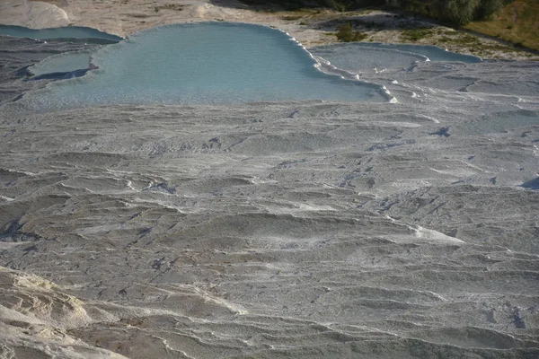 Pamukkale Turkey April 2019 Blue Water Pool — Stock Photo, Image