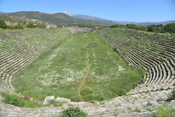 Afrodisias Antik Kenti Kalıntıları Türkiye — Stok fotoğraf