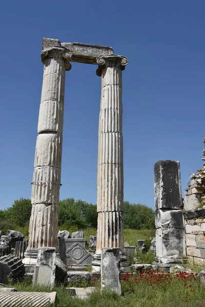 Afrodisias Ruinas Ciudad Antigua Pavo —  Fotos de Stock