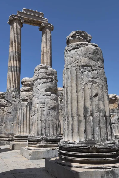 Храм Аполлона Дидиме Турция — стоковое фото