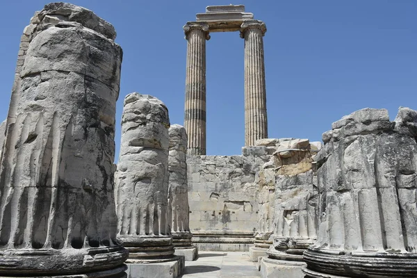 Templo Apolo Didyma Turquia — Fotografia de Stock