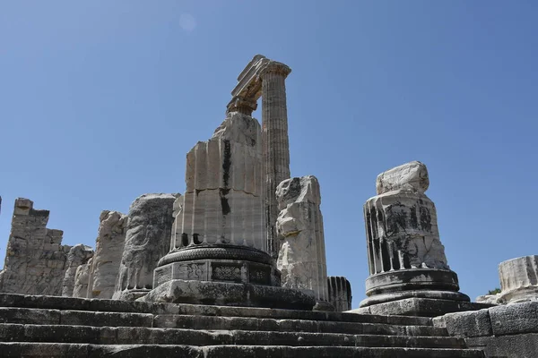 Temple Apollon Didyma Turquie — Photo
