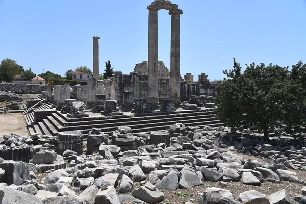 Tempel Van Apollo Didyma Turkije — Stockfoto