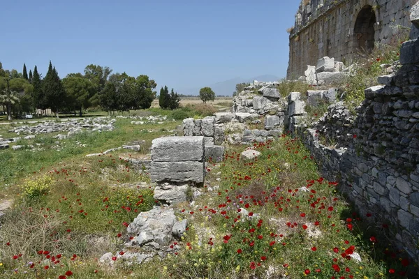 Milet Antik Kenti Manzarası Türkiye — Stok fotoğraf