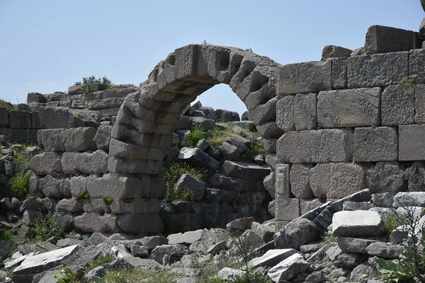 Akropolis Pergamon Turkiet — Stockfoto