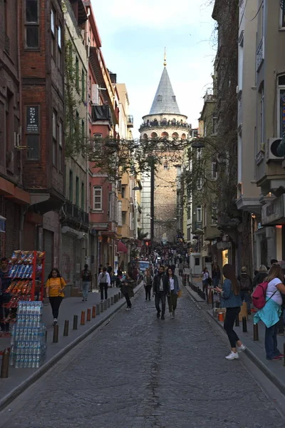 Улица Историческом Центре Стамбула Турция — стоковое фото