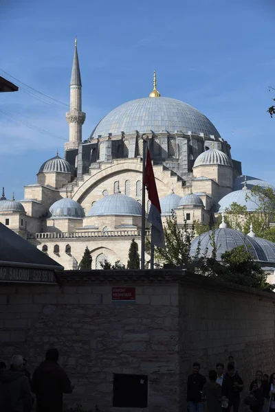 Vue Sur Rue Dans Centre Historique Istanbul Turquie — Photo