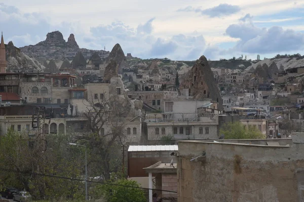 Goreme Turkey May 2019 View Cappadocia Landscape Sunrise — Stock Photo, Image