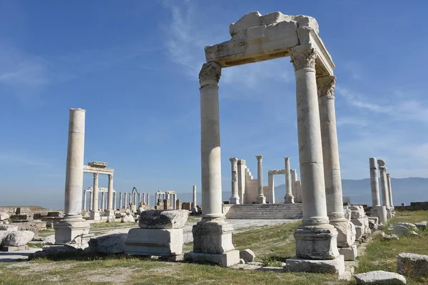 Laodikeia Ruínas Cidade Velha Província Denizli Turquia — Fotografia de Stock