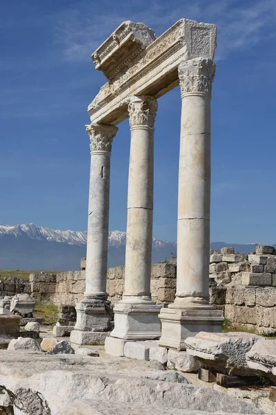 Laodikeia Ruínas Cidade Velha Província Denizli Turquia — Fotografia de Stock