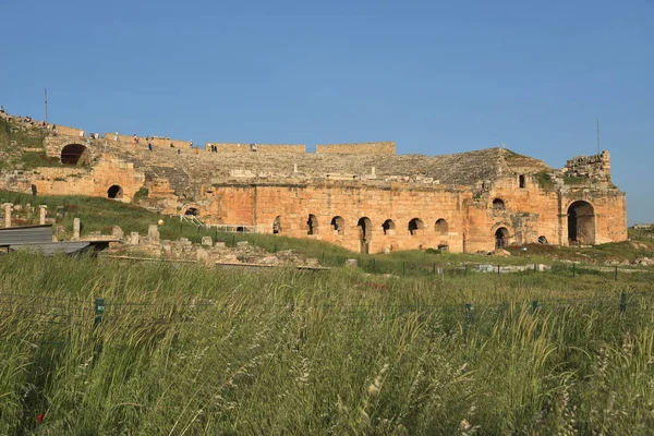 Antik Kalıntıları Şehir Efes Celsus Kitaplığı Bina Antika — Stok fotoğraf