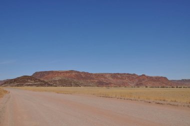 Namibya, Afrika Damaraland görünümünü