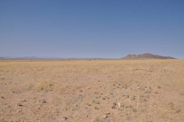 Namib çölünde Moonscape