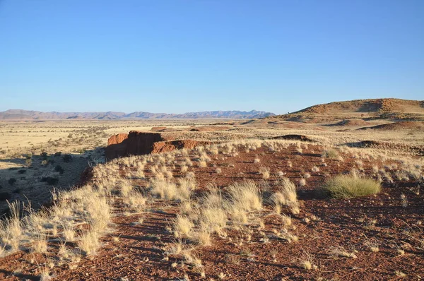 Krajina Pouště Namib Poblíž Solitaire — Stock fotografie