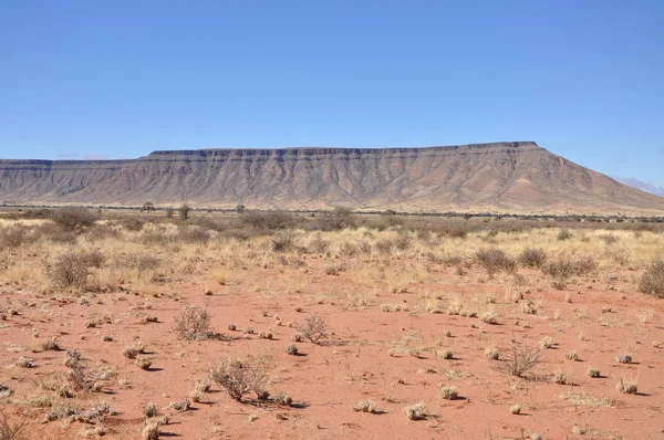 Пейзаж Сесриема Намибийская Пустыня — стоковое фото