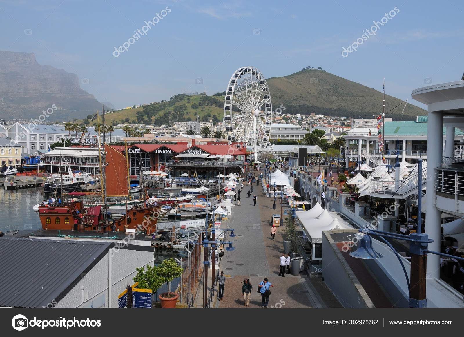 View Waterfront Cape Town Shops Restaurants Stock Editorial Photo C Claudiovidri 302975762