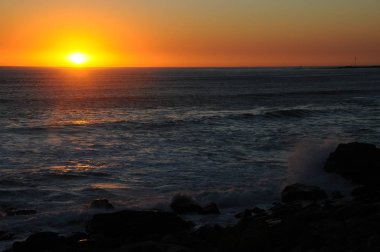 Ümit Burnu üzerinde güzel gün batımı