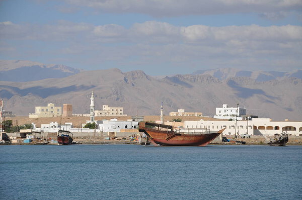Panoramic view of Sur, Oman