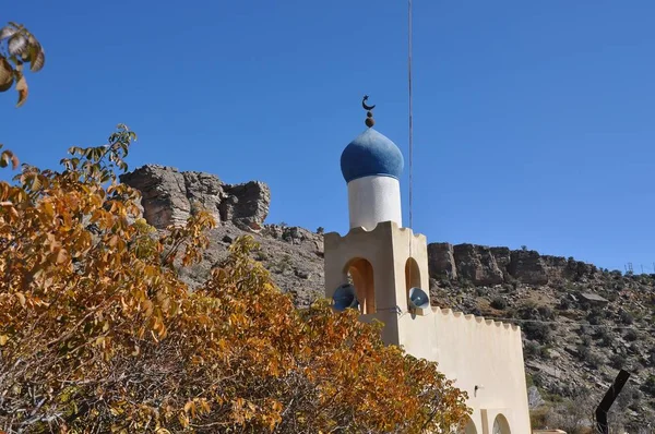 Aldeia Montanha Jabal Akhdar Omã — Fotografia de Stock