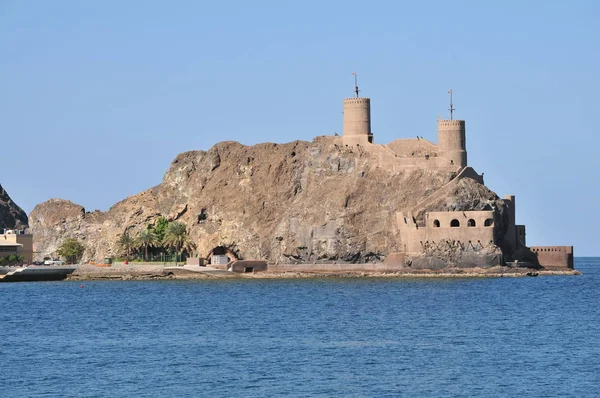 Jalali Fort Old Muscat — 图库照片