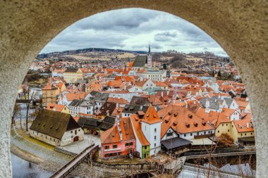 Panoramik Cesky Krumlov, Çek Cumhuriyeti