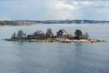 Evi Adası Baltık Denizi, helsinki, Finlandiya