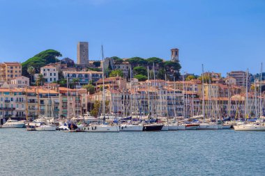 Bağlantı noktası Cannes, yatlar Cote dazur, Fransızca, Riviera, Güney Fransa, Avrupa
