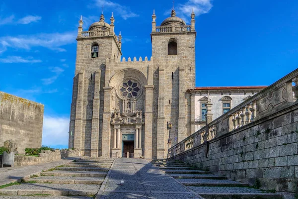 Porto Cathedral or Se Catedral do Porto, Roman Catholic church, Porto, Portugal — 스톡 사진