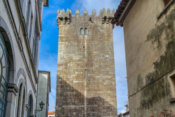 Башня Каштелу-де-Брага — стоковое фото