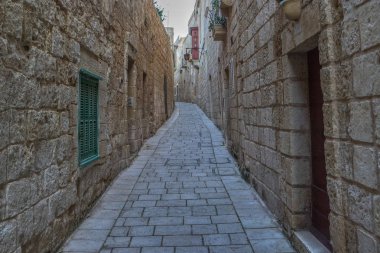 Mdina, Malta'da sokak manzarası