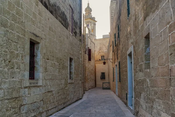 Alleys de Mdina, Malta — Fotografia de Stock