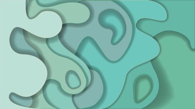 Kağıt yeşil arka plan .