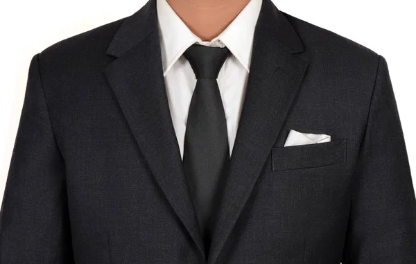 Men Dark Gray Suit Royalty Free Stock Images