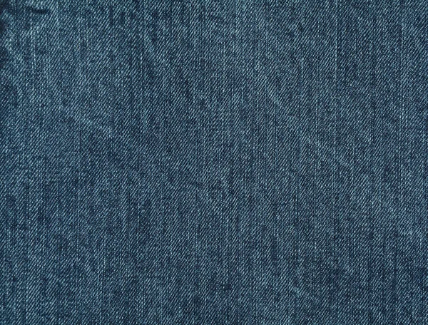 Blue Denim Jeans Textur Denim Stoff Hintergrund — Stockfoto