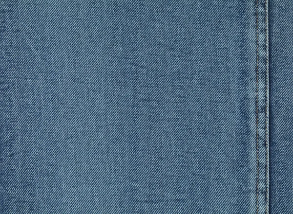 Textura Jeans Ganga Azul Fundo Tecido Ganga — Fotografia de Stock