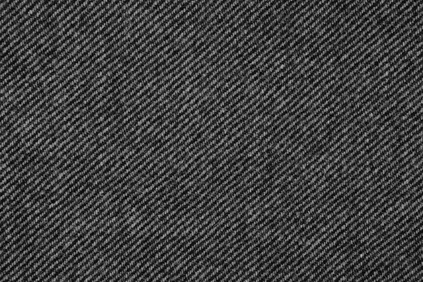 Tecido Tweed Sarja Cinza Textura Tecido — Fotografia de Stock