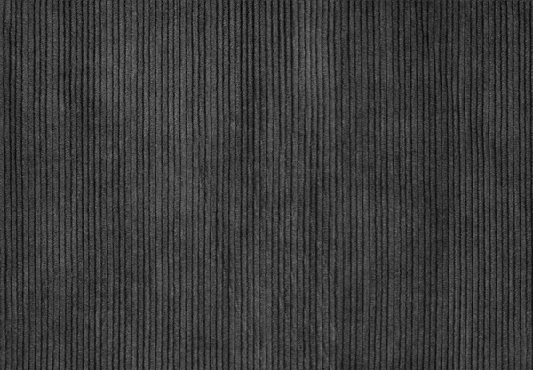 Černý Korduroy Těsné Blízkosti Žebrování Korduroy Pozadí Textury — Stock fotografie