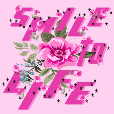 Yıldızlarla hayata çiçek tasarımına gülümseyin