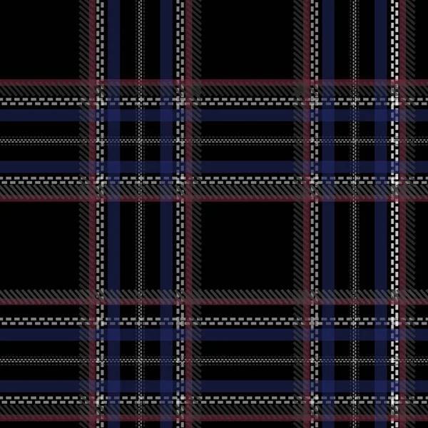 Seamless Colored Plaid Pattern — Stock Photo, Image
