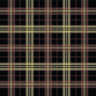 moda tekstil tasarımı için kırmızı ve sarı dikişsiz desen ekose arka plan