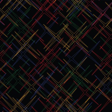 Dikişsiz desen geometrik renkli karışım tasarımı