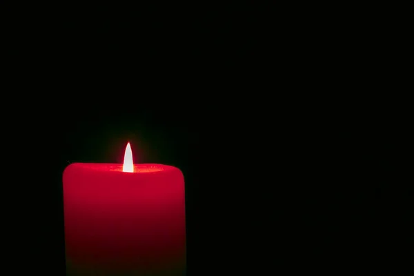 Candles in the dark. Memorial, hope, memorial symbol — Stock Photo, Image