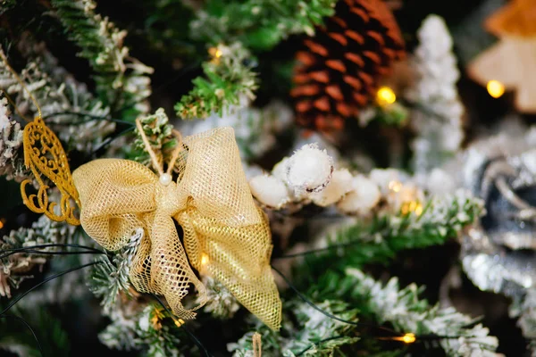 Decorações Natal Bolas Cones — Fotografia de Stock