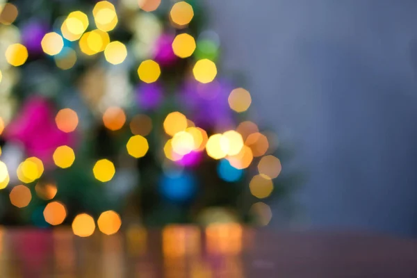 Abstrato Borrão Luzes Árvore Natal Foco Suave Desfocado Bokeh Desfocado — Fotografia de Stock