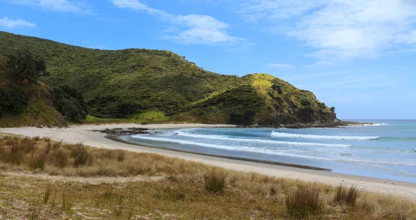 Nueva Zelanda Paisaje Playa Panorama Pintoresca Bahía Tapotupotu Extremo Norte — Foto de Stock