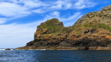 Bay Islands, Yeni Zelanda için Cape Brett. Suya çıkık burun ucu