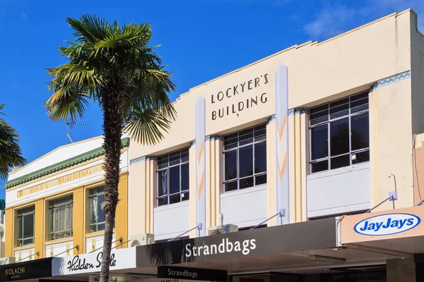 Fasády Lockyer Struktur Budování Riceové Dvou Historických Budov Roce 1930 — Stock fotografie