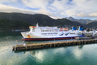 Picton, Yeni Zelanda. Interislander feribot 