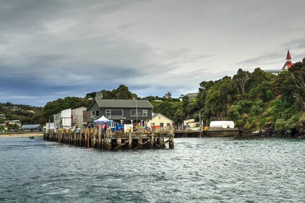 Oban Isla Stewart Isla Habitada Más Meridional Nueva Zelanda Vista —  Fotos de Stock